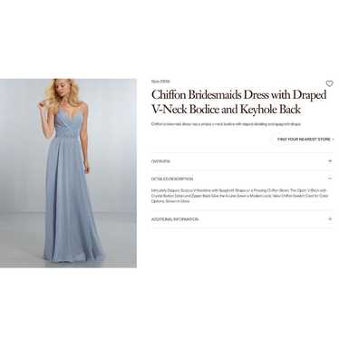MORILEE Bridesmaid Dress - Dove - image 1
