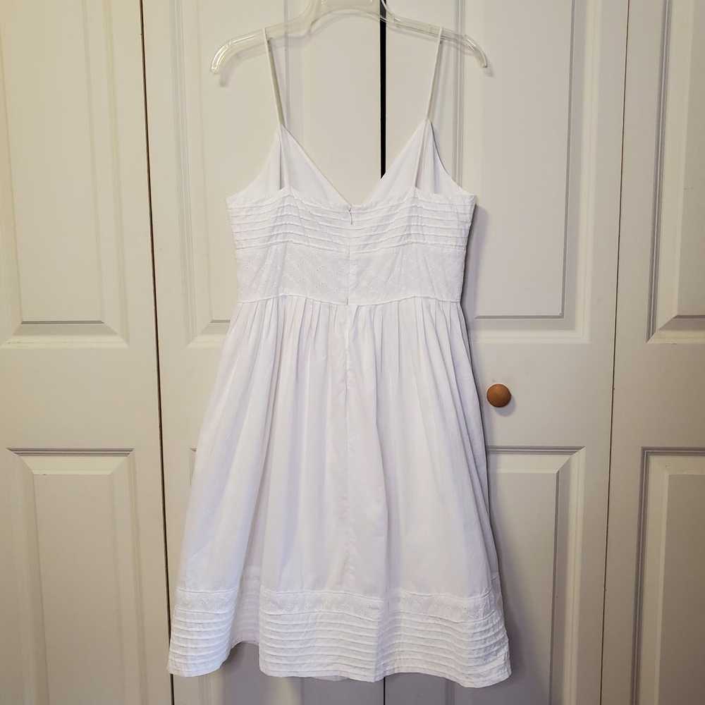 American Living White Cotton Sundress Size 14 - image 10