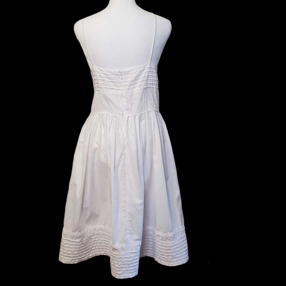 American Living White Cotton Sundress Size 14 - image 2