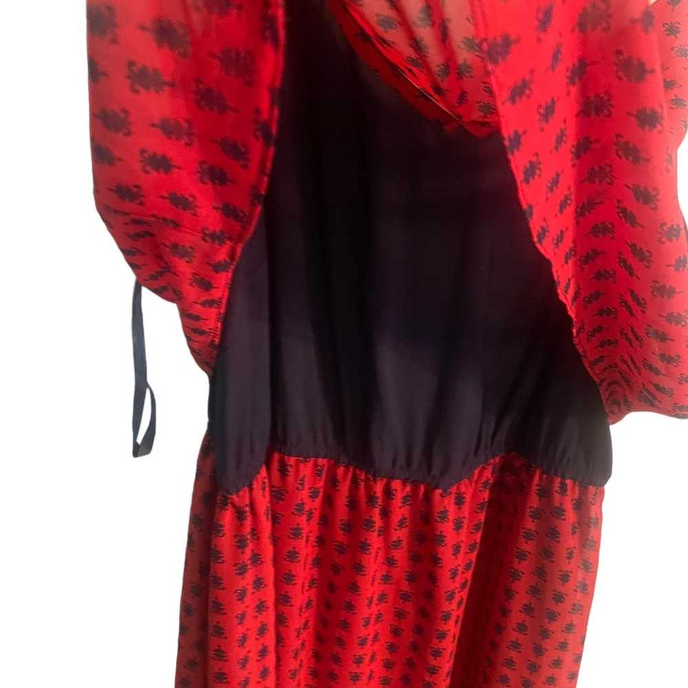 Maxi Dress Ladies Red/black Maxi Dress/sundress -… - image 5