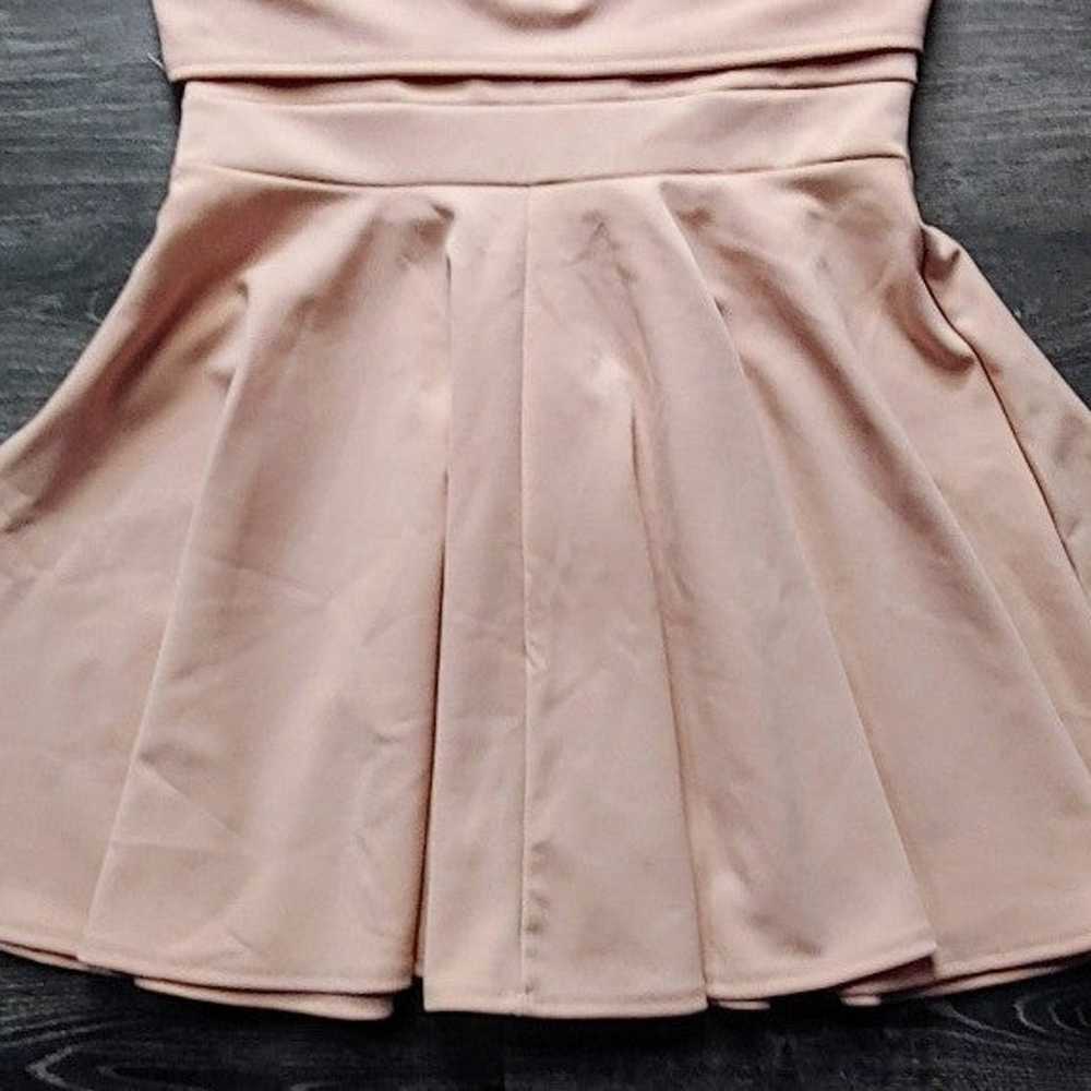 ASOS blush pink fit and flare dress - image 6