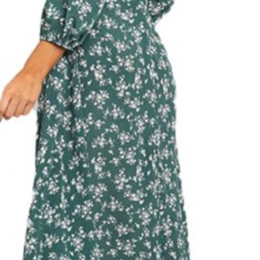 Womens Long Sleeve Bohemian Floral Maxi Dresses L… - image 3