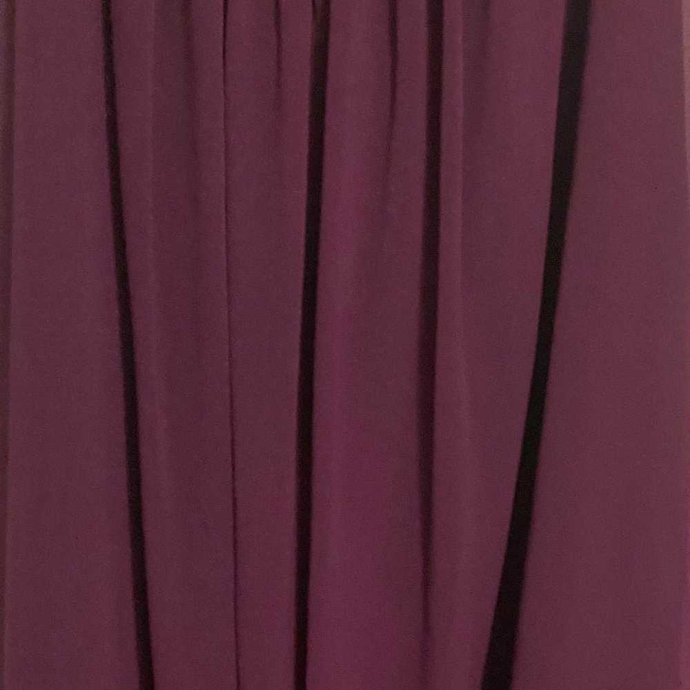 Kanali K Floor Length Purple Gown Size 14 - image 5