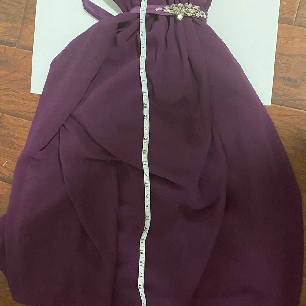 Kanali K Floor Length Purple Gown Size 14 - image 9