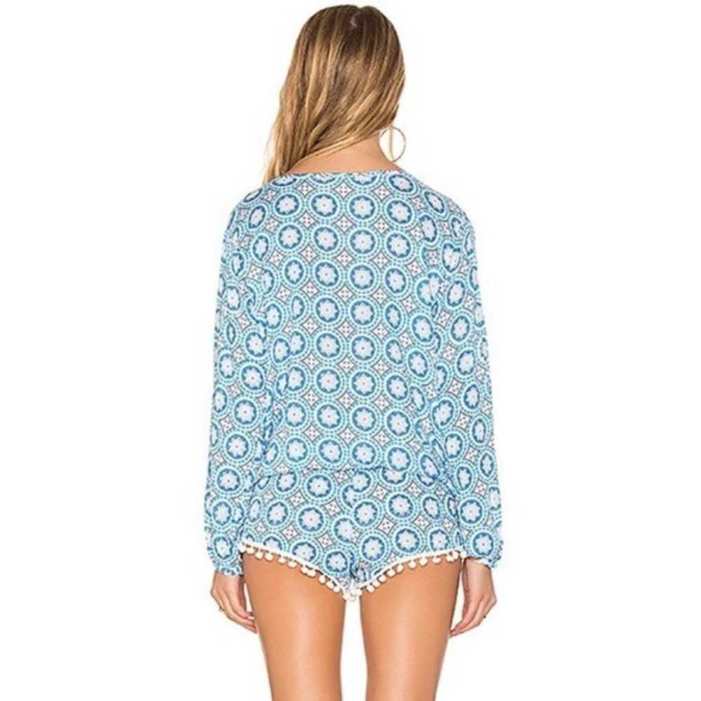 TIARE HAWAII Hand Made Pom Pom Kalani Romper in S… - image 3