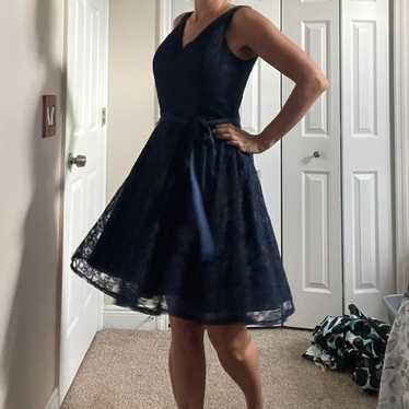 Formal Navy Dress - image 1