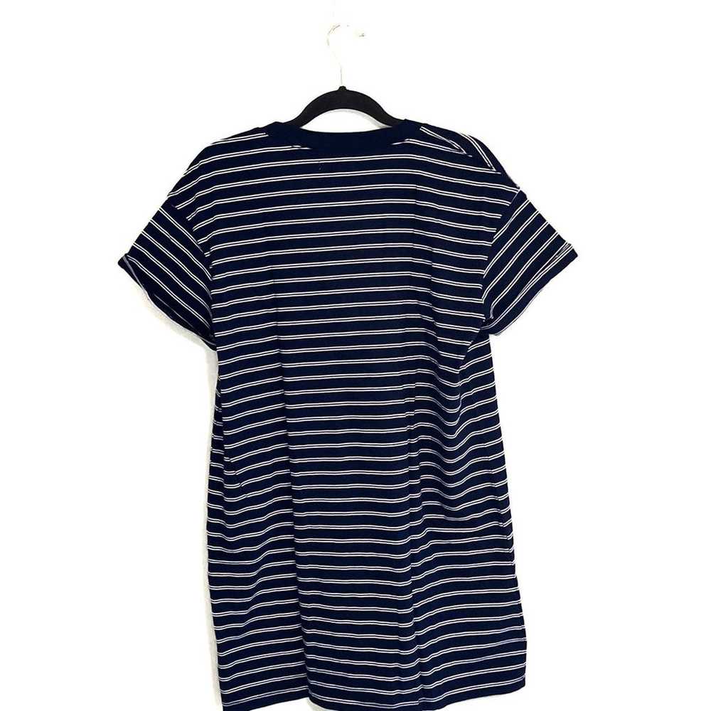 Madewell T Shirt Dress Striped - image 4