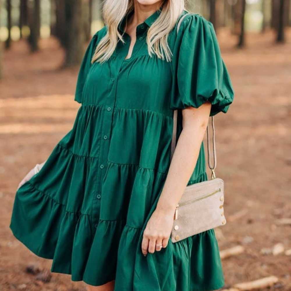 Green Boutique Dress - image 1