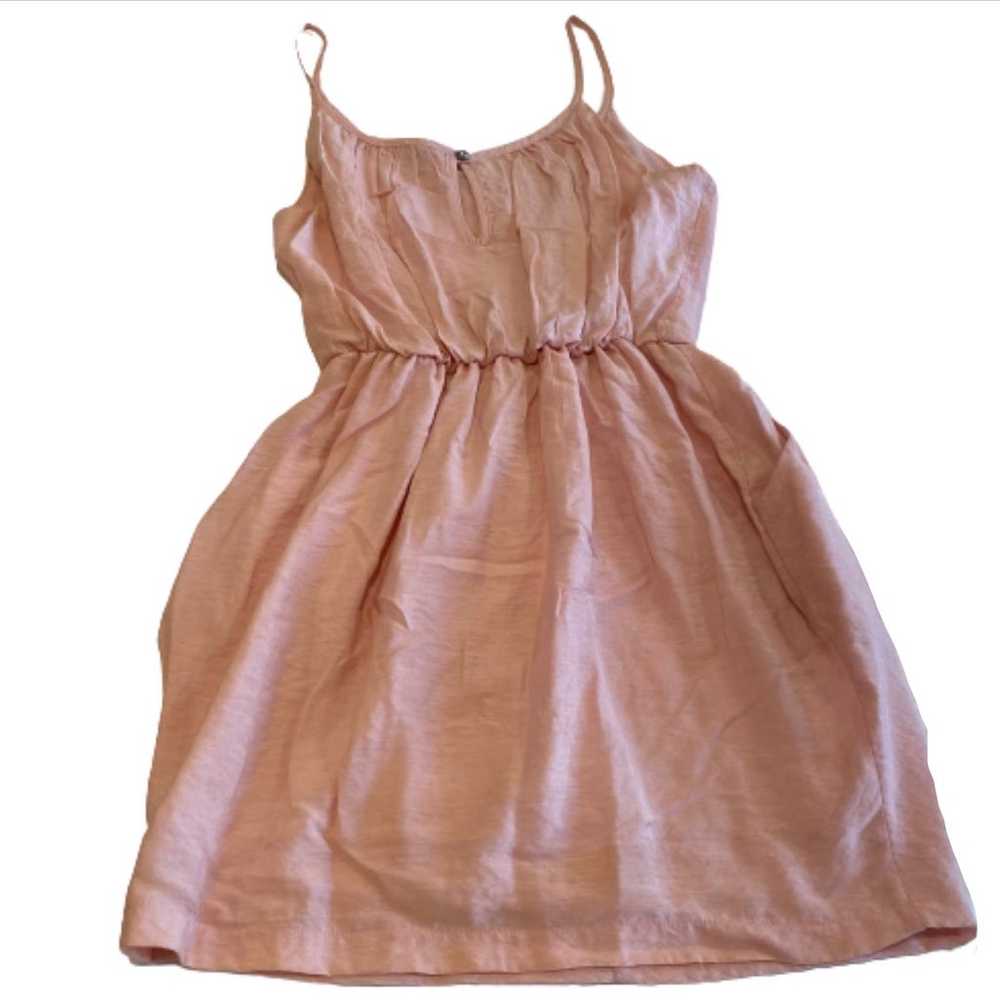 Pink ruffle women's dress - image 2