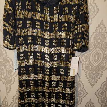 mark & john designer sequins dress