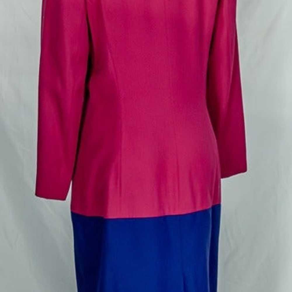 Vintage 1980's Column Dress Sz 12 - image 3