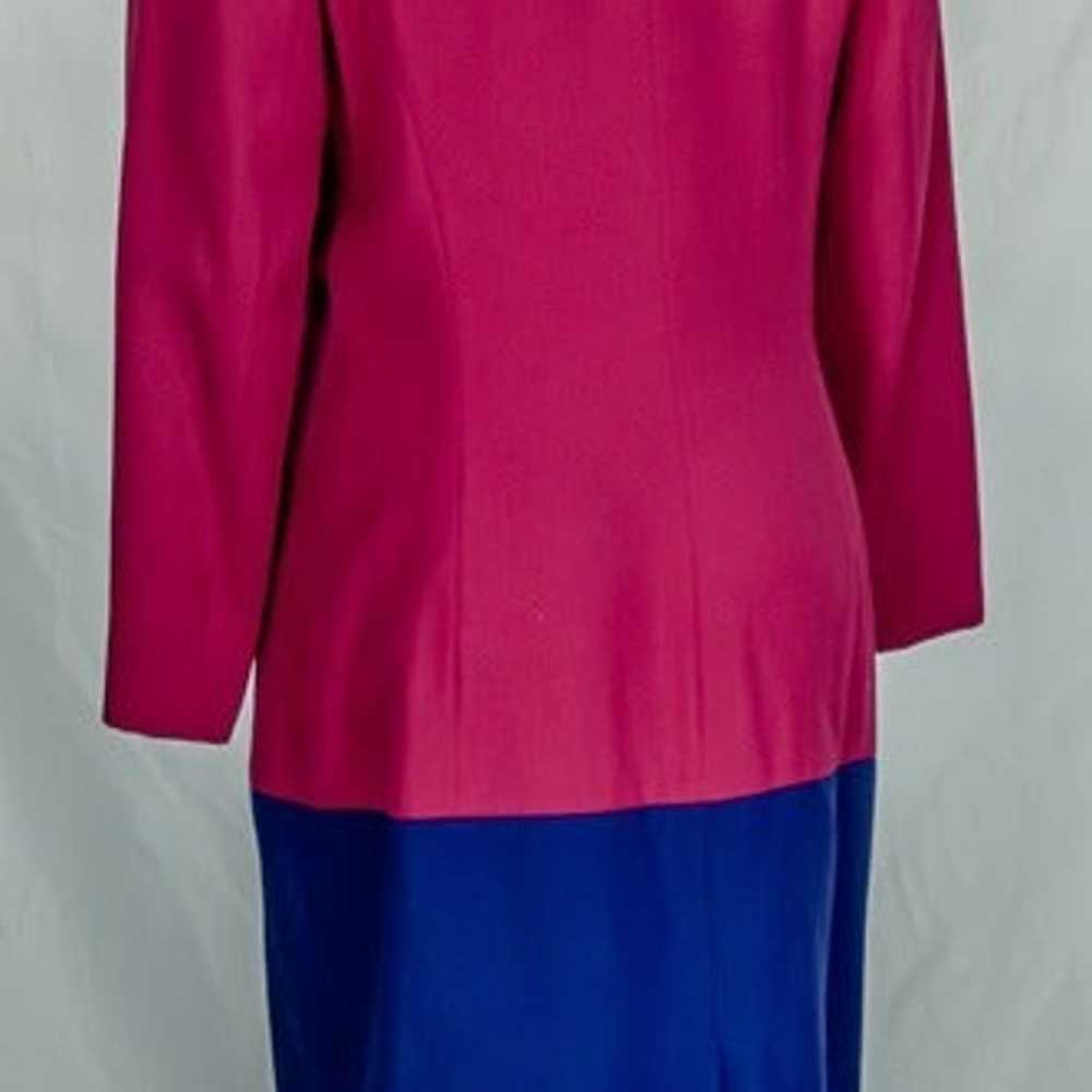 Vintage 1980's Column Dress Sz 12 - image 4