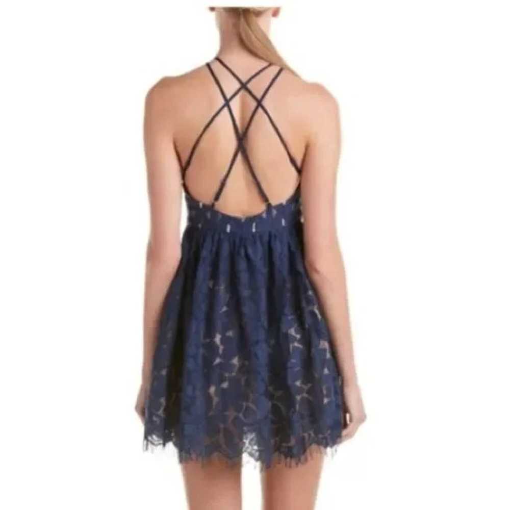 StyleStalker lace sleeveless halter mini d… - image 3