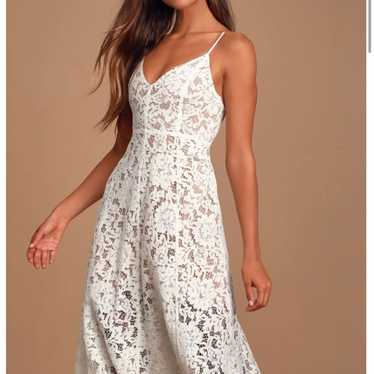 White Lacey Dress