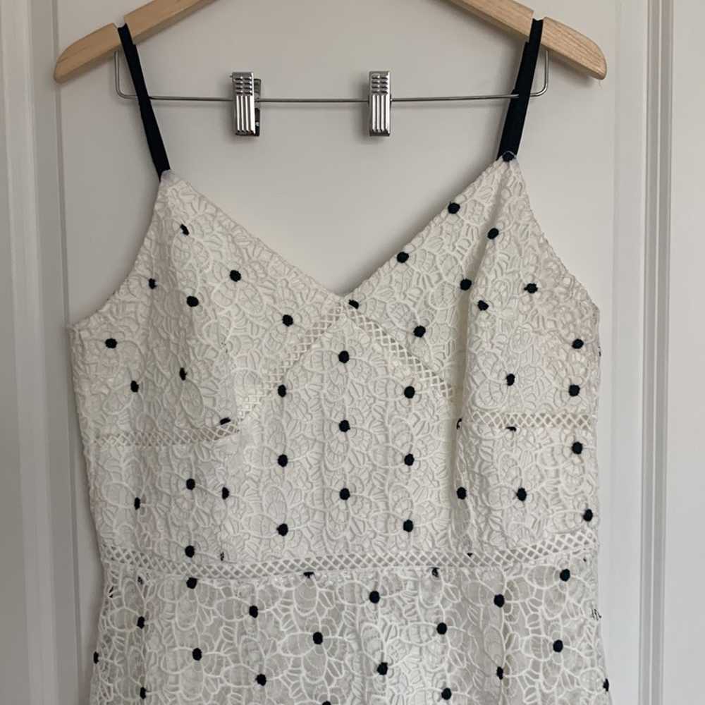 Antonio Melani Women’s Crochet Sundress White/Bla… - image 2