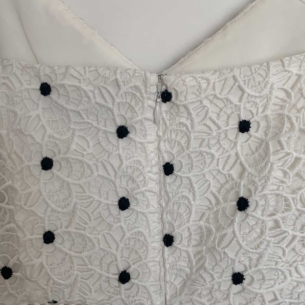 Antonio Melani Women’s Crochet Sundress White/Bla… - image 6