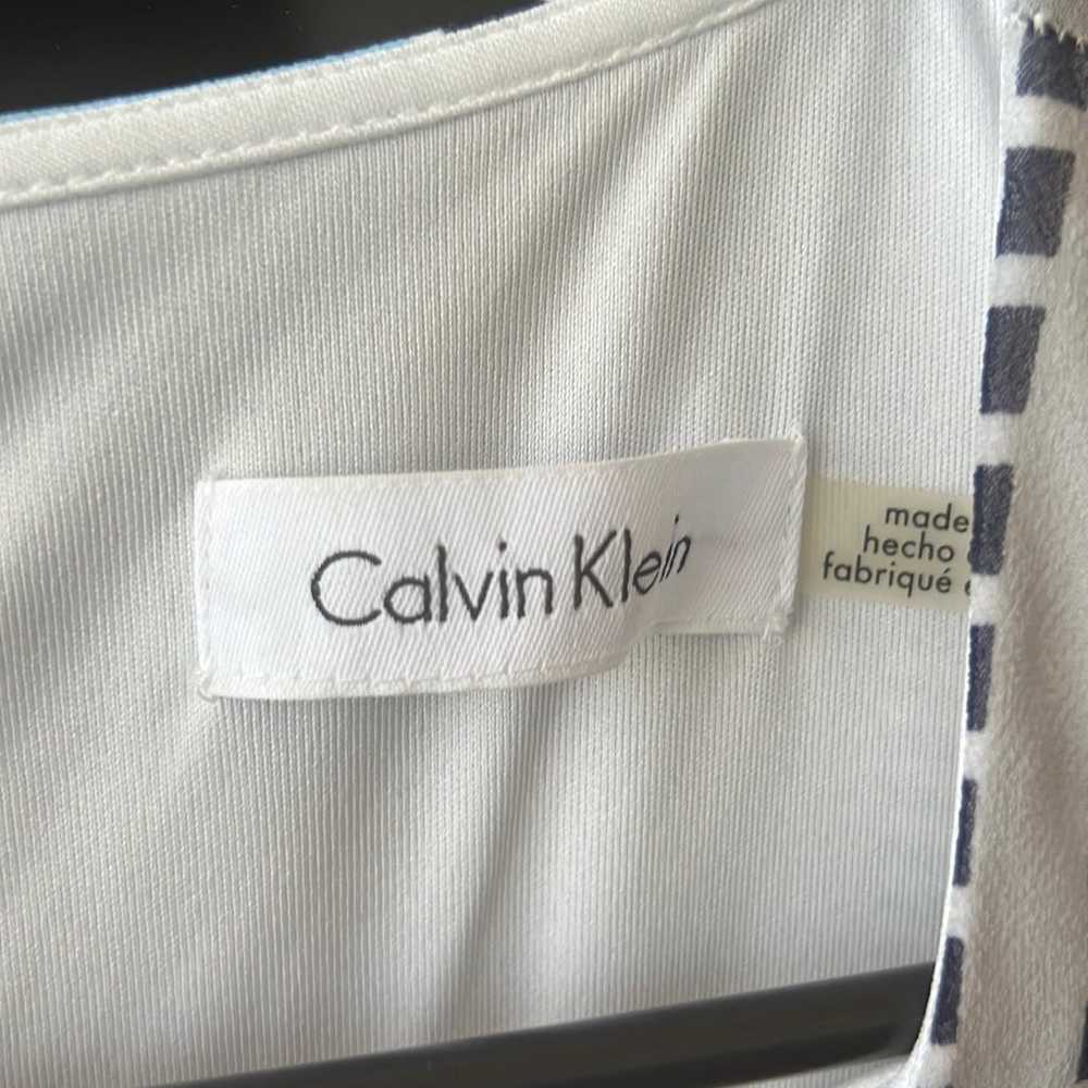 Calvin Klein cut out shoulder maxi dress - image 2