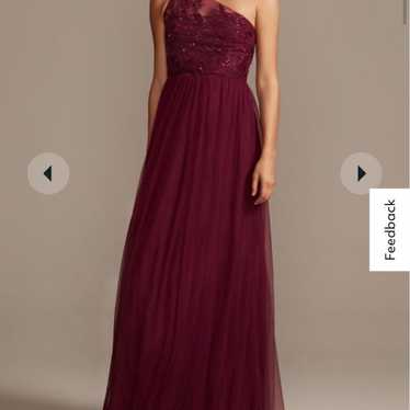 David Bridal Bridesmaid Dress - image 1