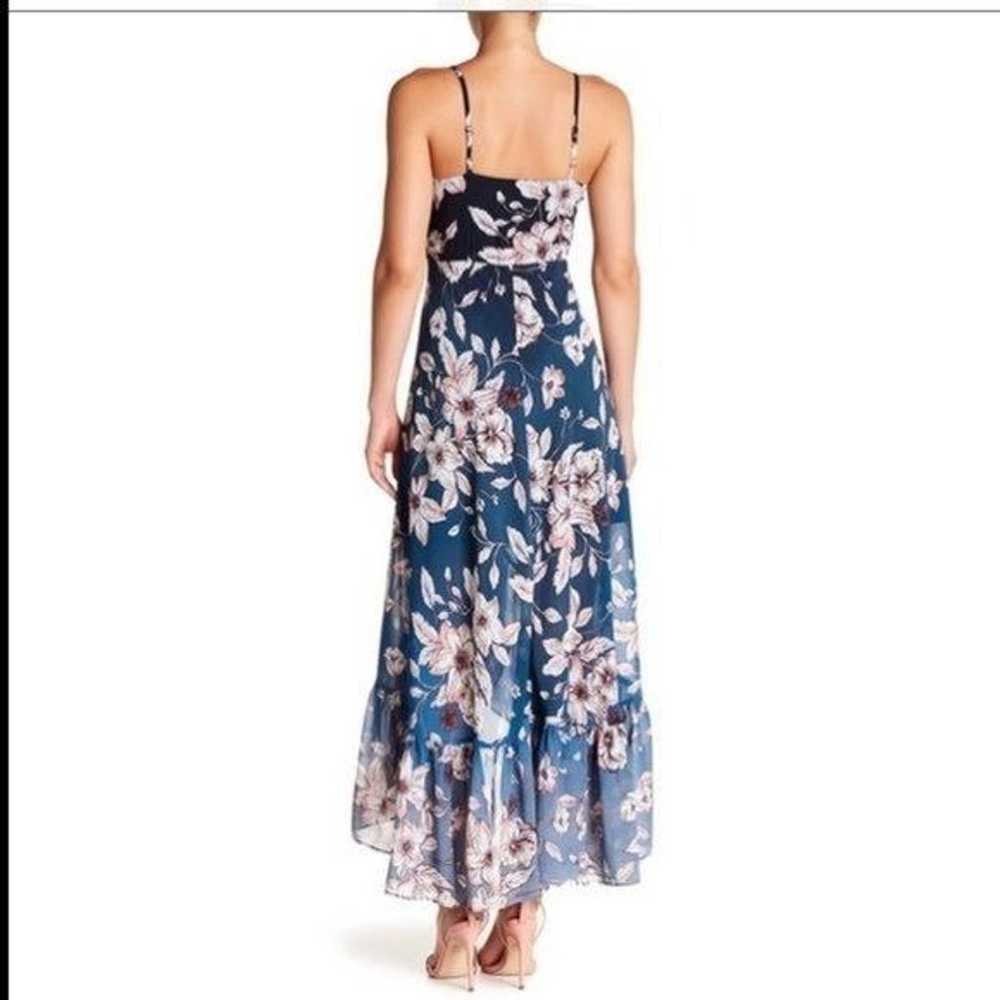 Nanette Lepore ombré blue floral Maxi Dress - image 2