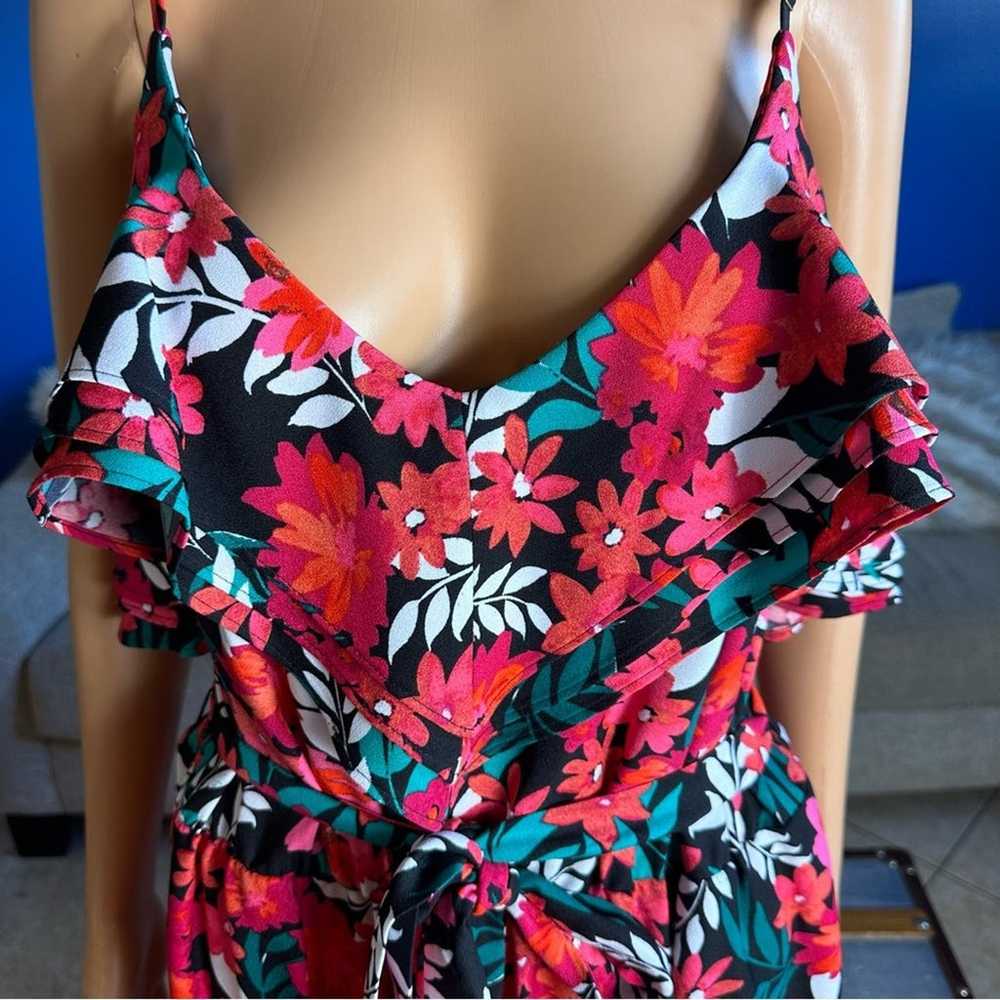 Calvin Klein Cold Shoulder Floral Jumpsuit - image 7