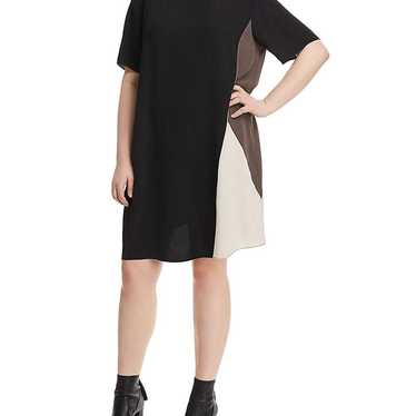 NWOT Eileen Fisher 100% Silk Geometric Tunic Dress