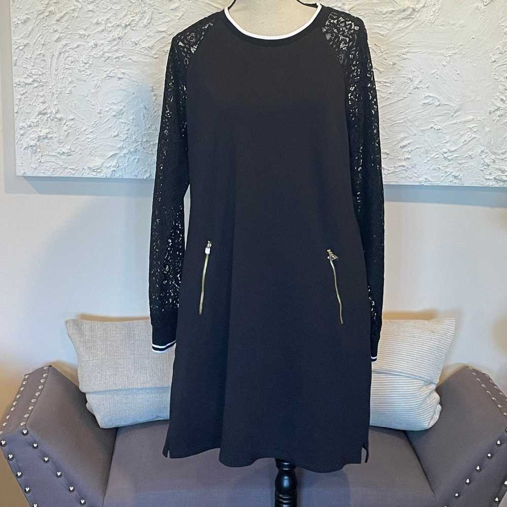 Juicy Couture Black Label Womens Sweater Dress La… - image 1