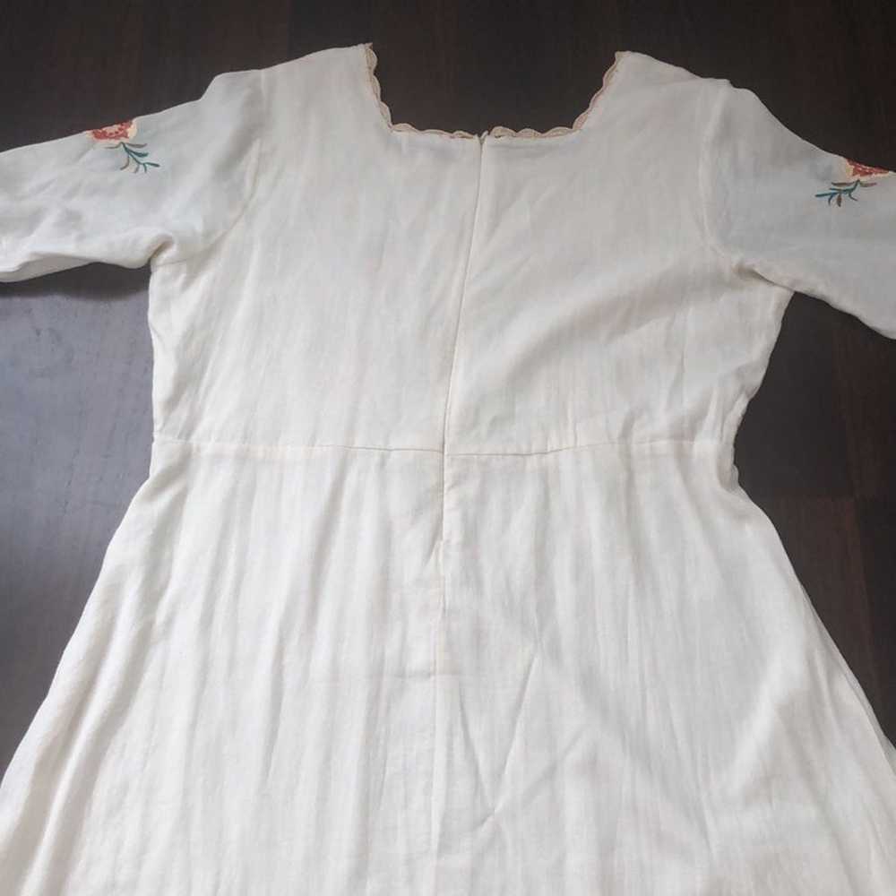 DM Fashion 100% Cotton Embroidered Dress - image 8