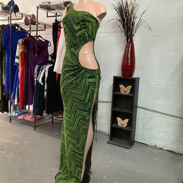 Size XL Sequin-look Maxi Dress - image 1