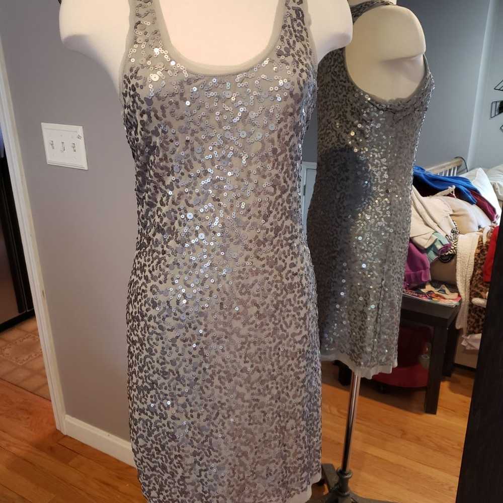 Silver Sequence Dress - image 1