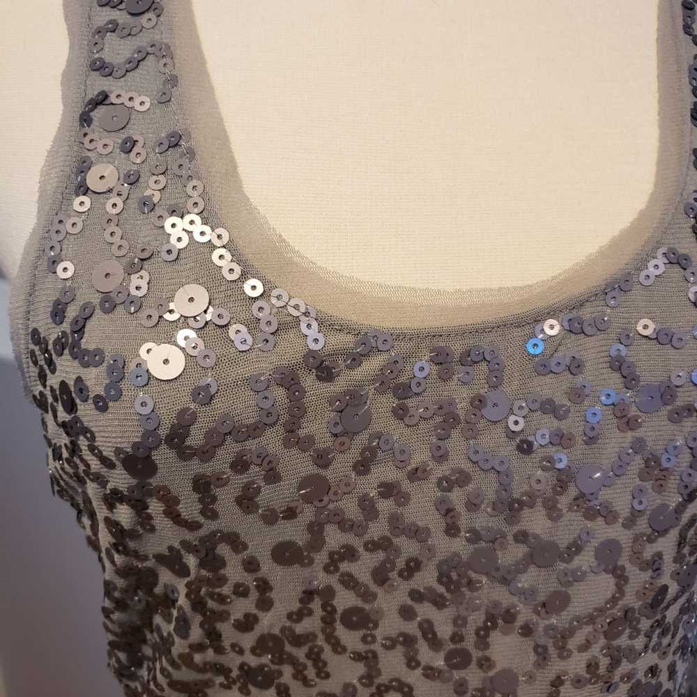 Silver Sequence Dress - image 2