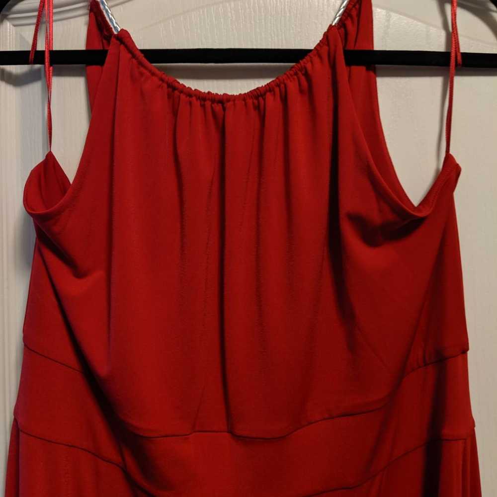 NWOT Red Michael Kors Gown - image 2