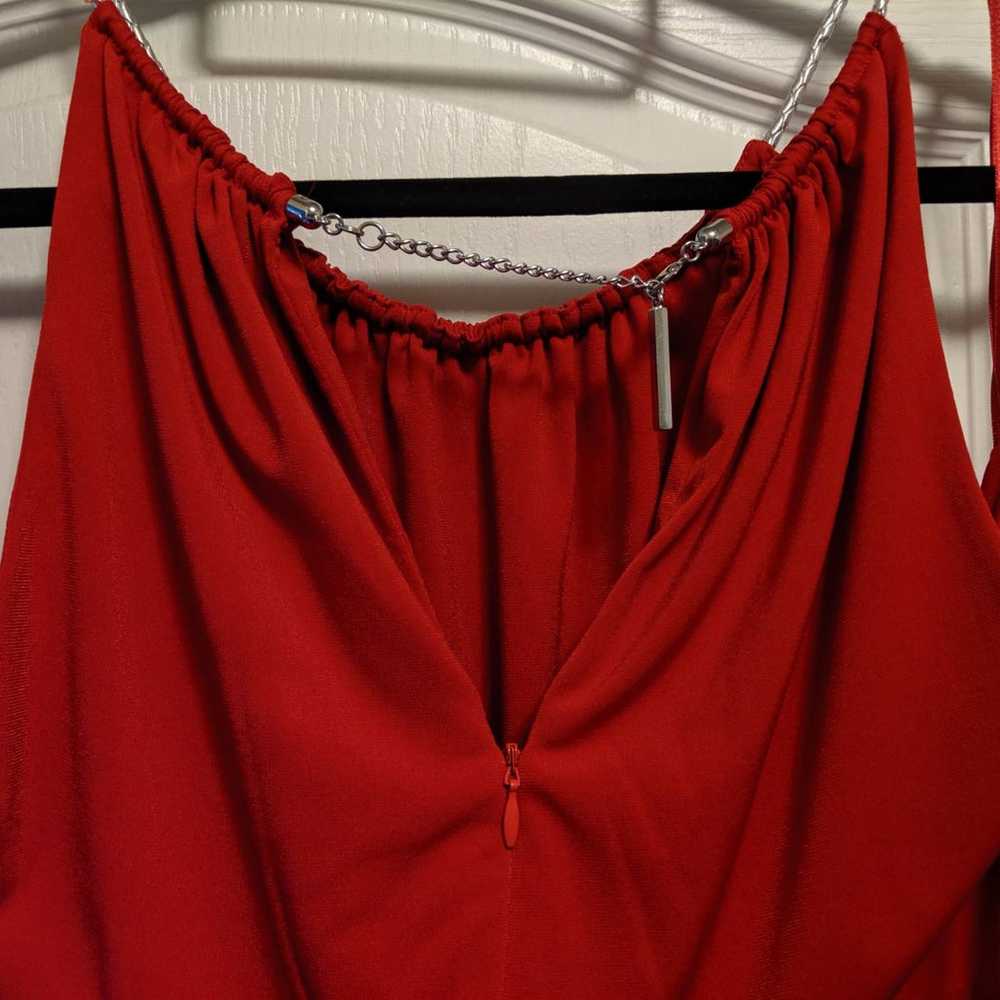NWOT Red Michael Kors Gown - image 4