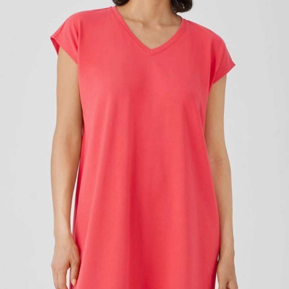 Eileen Fisher Jersey Dress Size XL - image 2