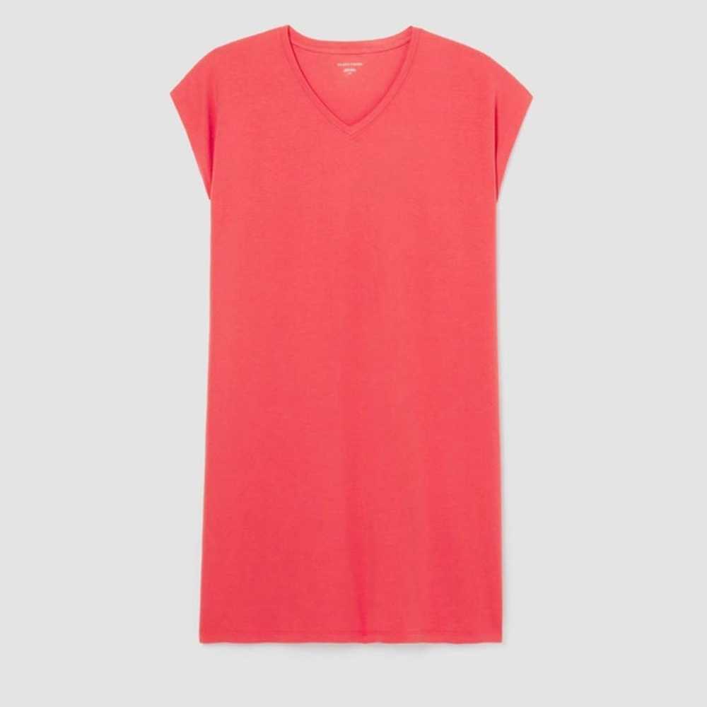 Eileen Fisher Jersey Dress Size XL - image 5