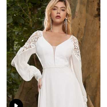 White wedding/ formal dress