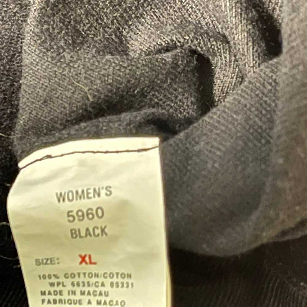 Woolrich Womens Velvet Shirt Dress Black Dress - image 4