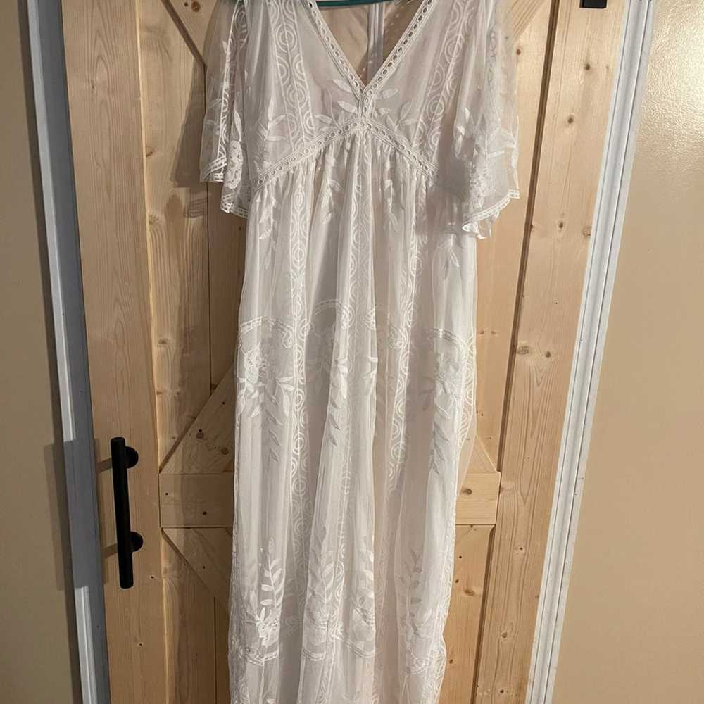 White Lace Dress - image 1