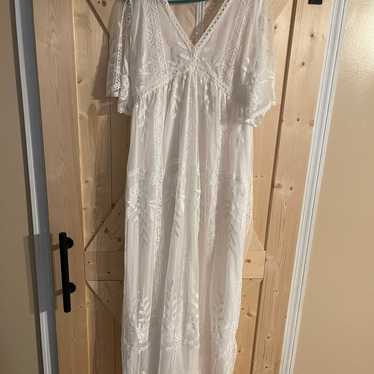 White Lace Dress - image 1