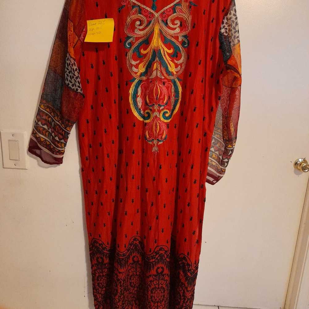 New Pakistani Indian shalwar kameez xl - image 1