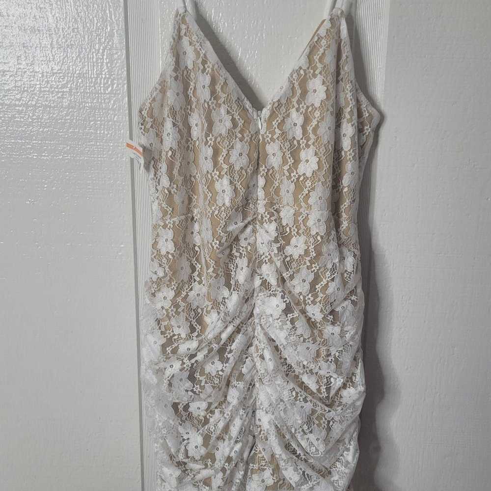 Lulus Dress Frilled To Be Here Mini Women's Sz XL… - image 11