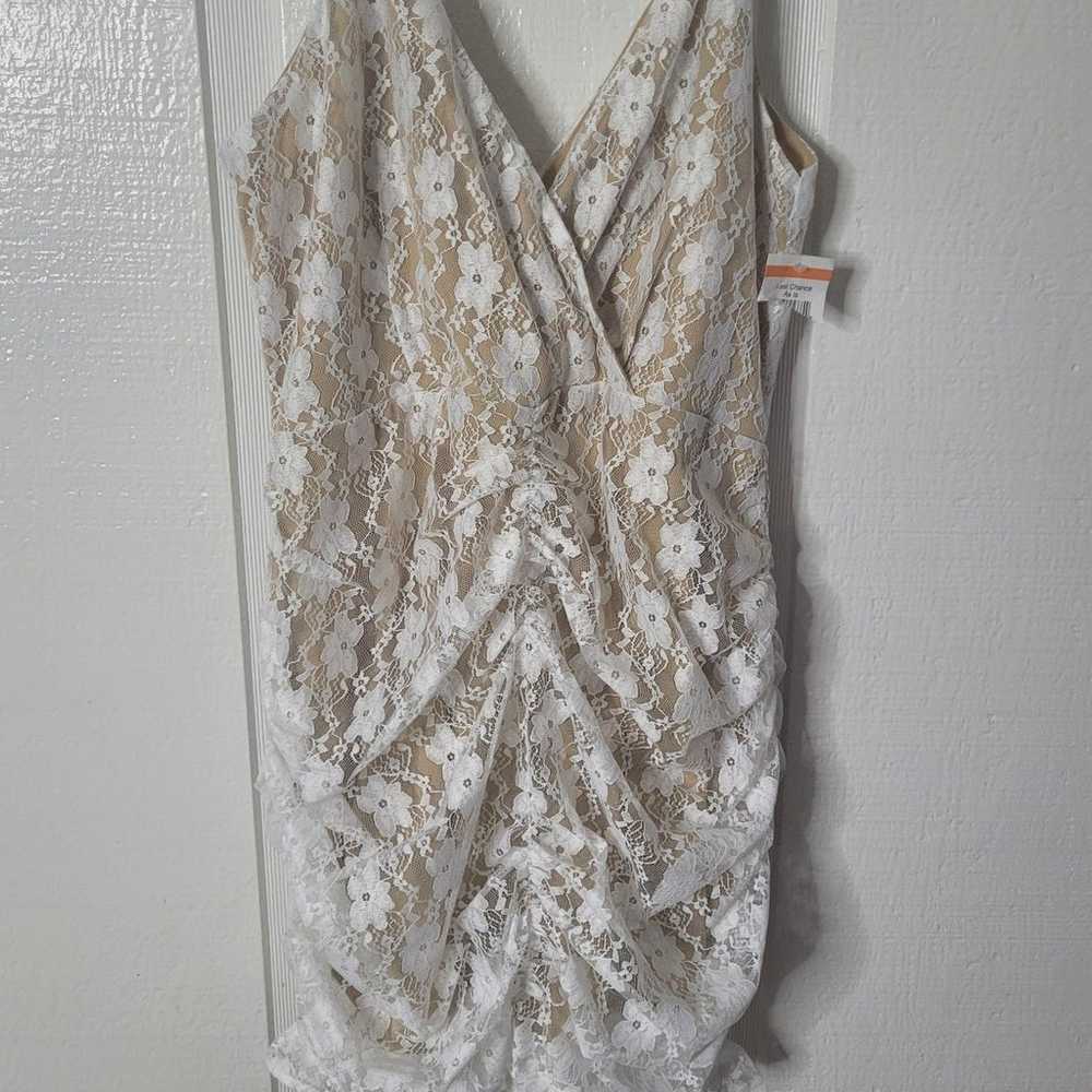 Lulus Dress Frilled To Be Here Mini Women's Sz XL… - image 7