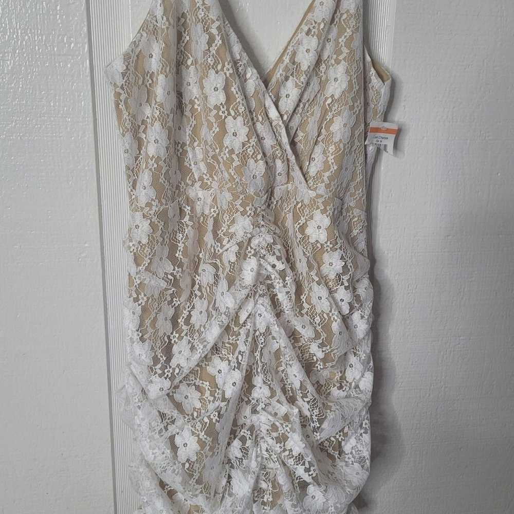 Lulus Dress Frilled To Be Here Mini Women's Sz XL… - image 8