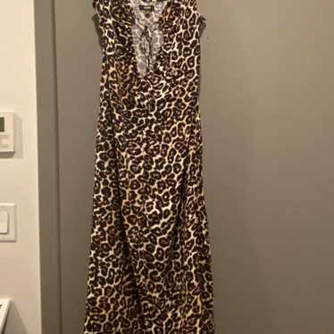 AFRM Midi Leopard Dress - image 1