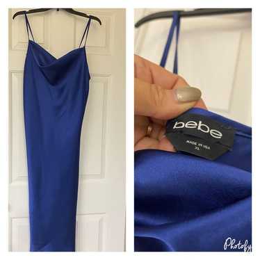 Bebe silky dress size xl - image 1