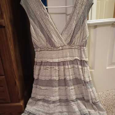 Never worn Maurices gray and white dress XL - image 1