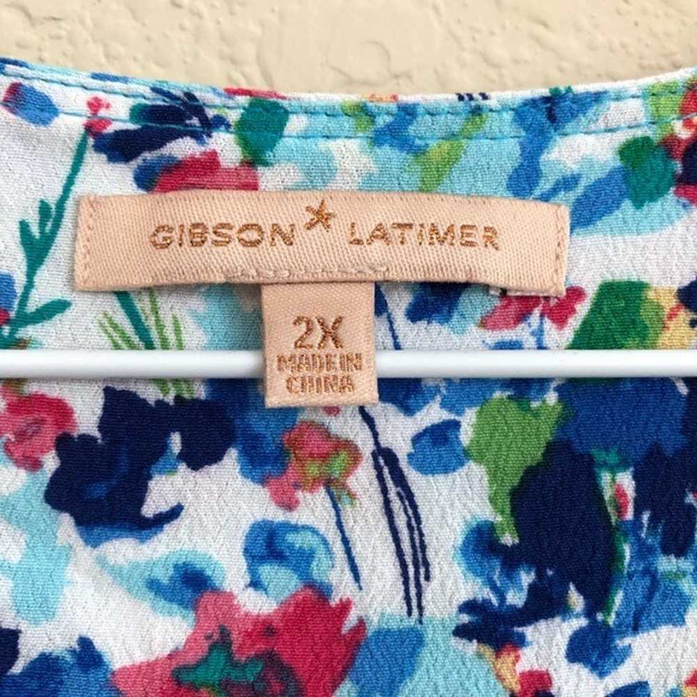 Gibson Latimer Floral Print Dress - image 3