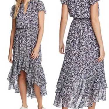 1. State Wildflower High-Low Maxi Ruffle Dress, Na
