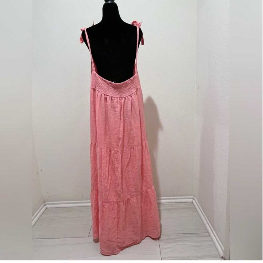 Zara tiered cotton long dress,voluminous, bubbleg… - image 8