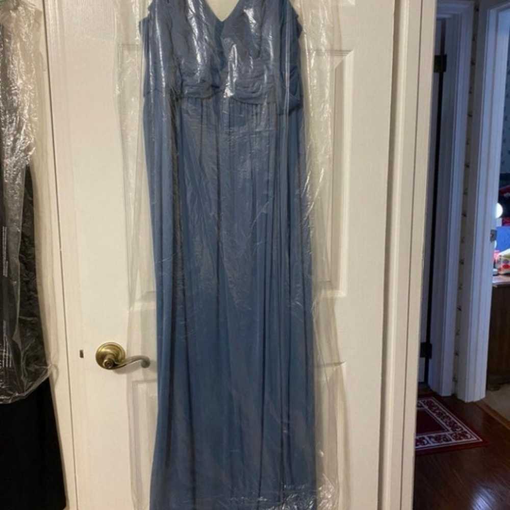 Steel blue davids bridal dress - image 2