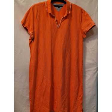 Tommy Hilfiger Shirt Dress XXL Coral - image 1